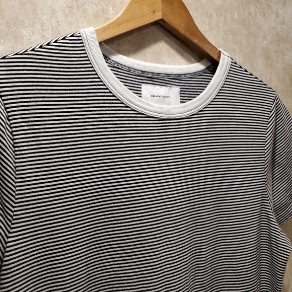 Current/Elliott the Beatnik Striped Maxi T-Shirt Dress - Picture 6 of 9